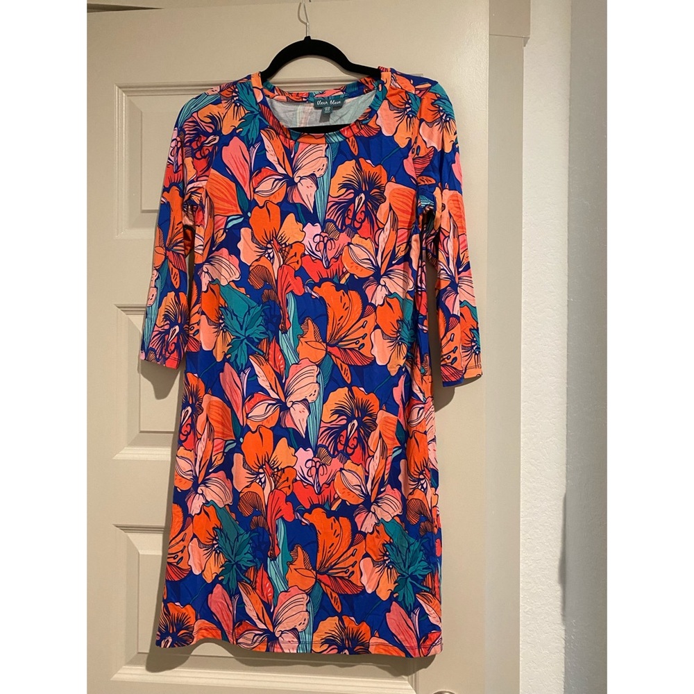 Floral print dress
